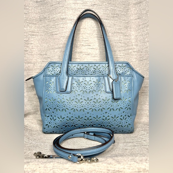 Coach Taylor Eyelet Satchel - Picture 3 of 10